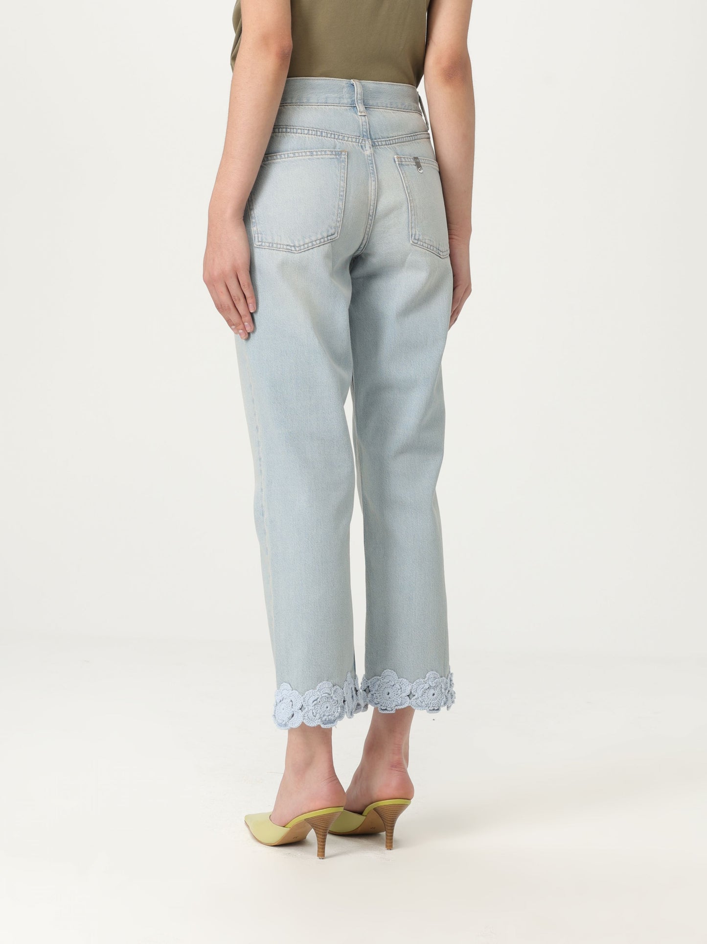 Ecs pant. straight uncinetto