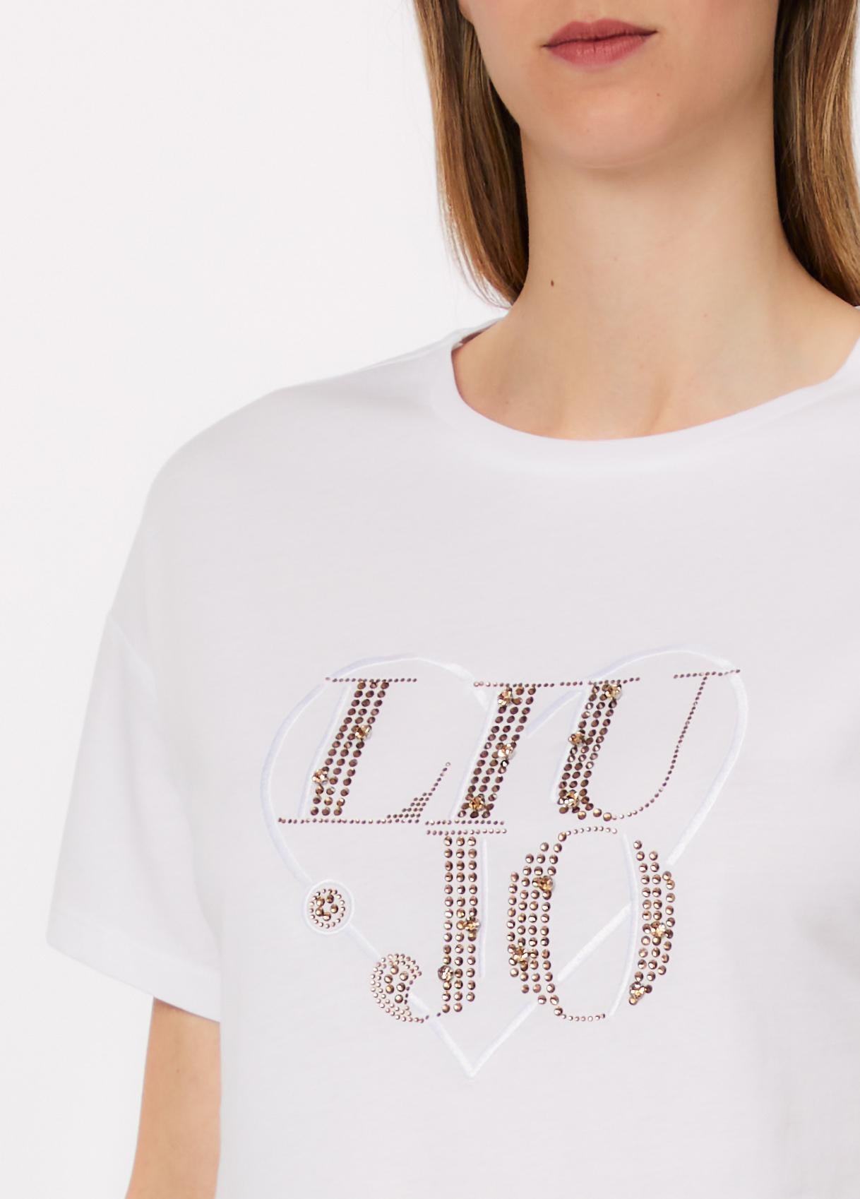 LIU JO WHITE-WA6489JS923 T9817-T-SHIRT