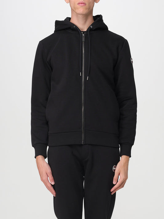 Felpa full zip con cappuccio