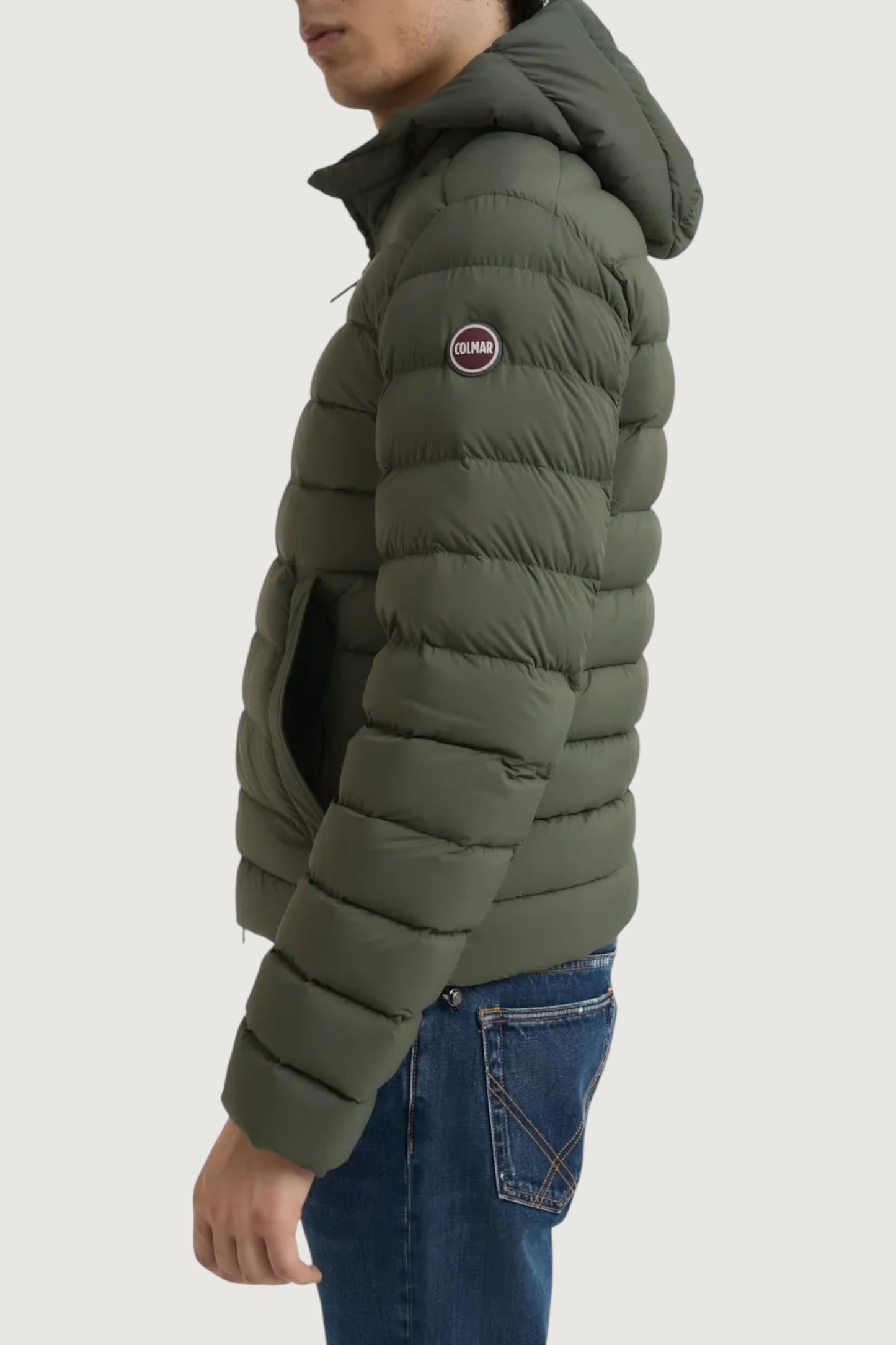 Giacca trapuntata con cappuccio