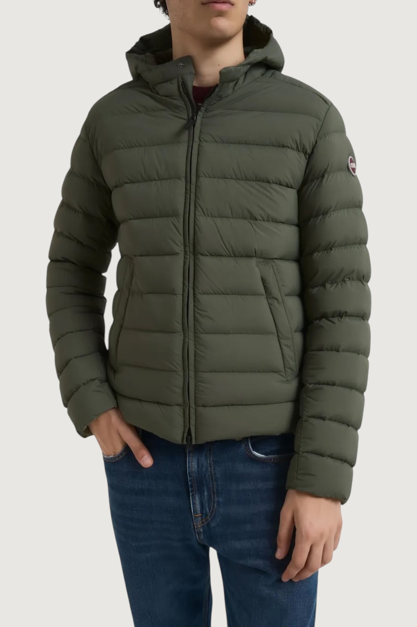 Giacca trapuntata con cappuccio