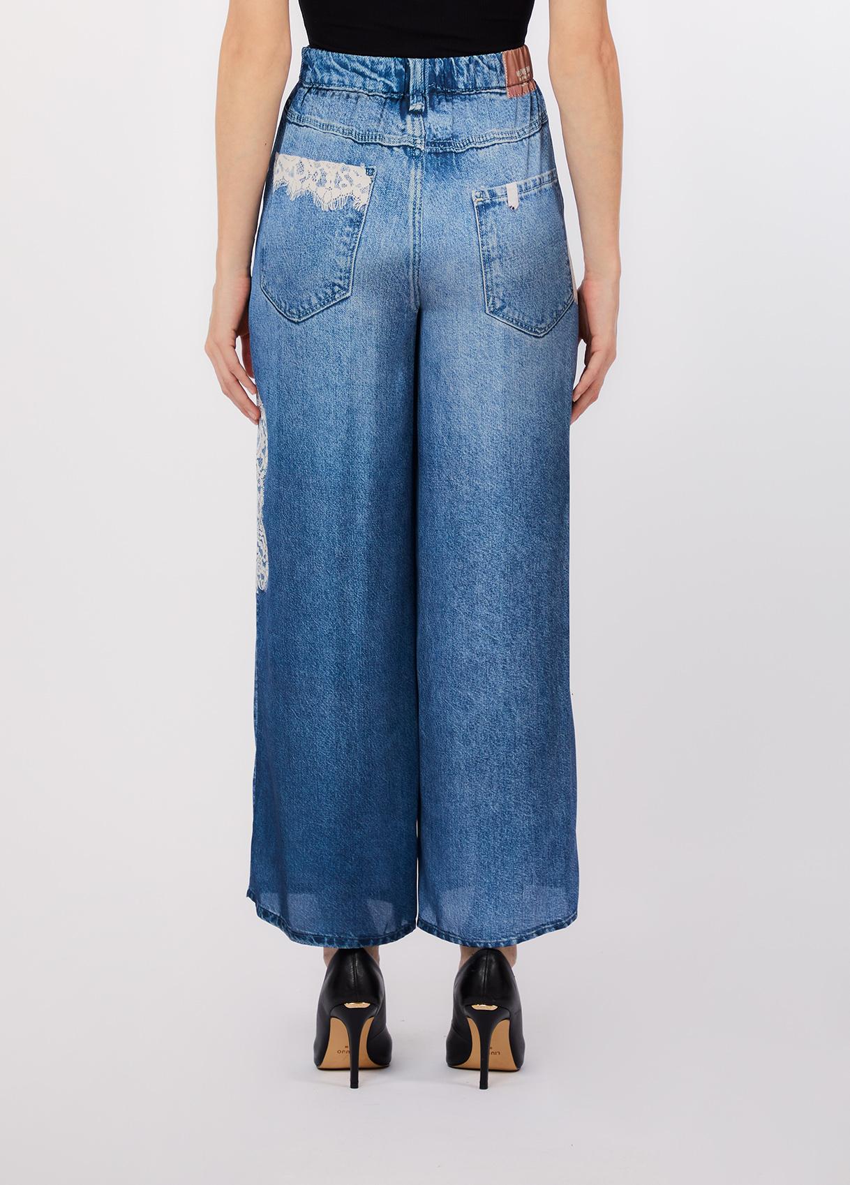 LIU JO BLUE DENIM-UA6312T5958 79044-PANTS