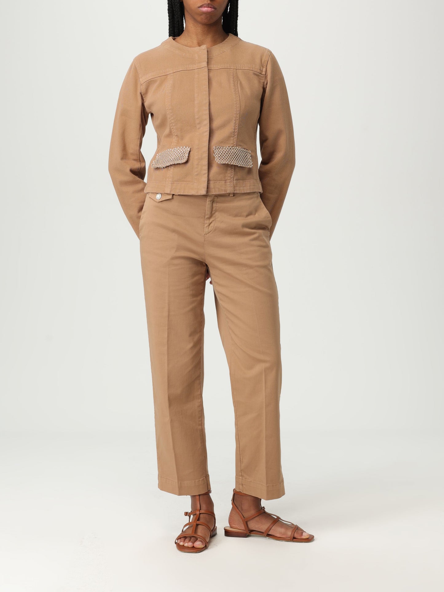 Pant. chino pattine