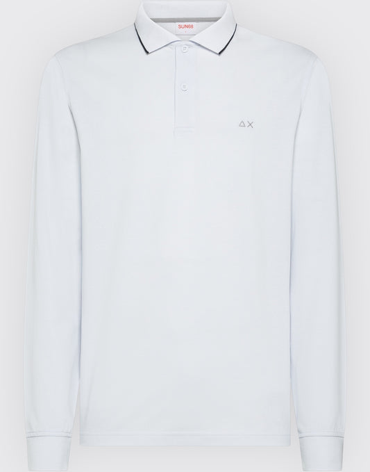 Polo small stripes collar