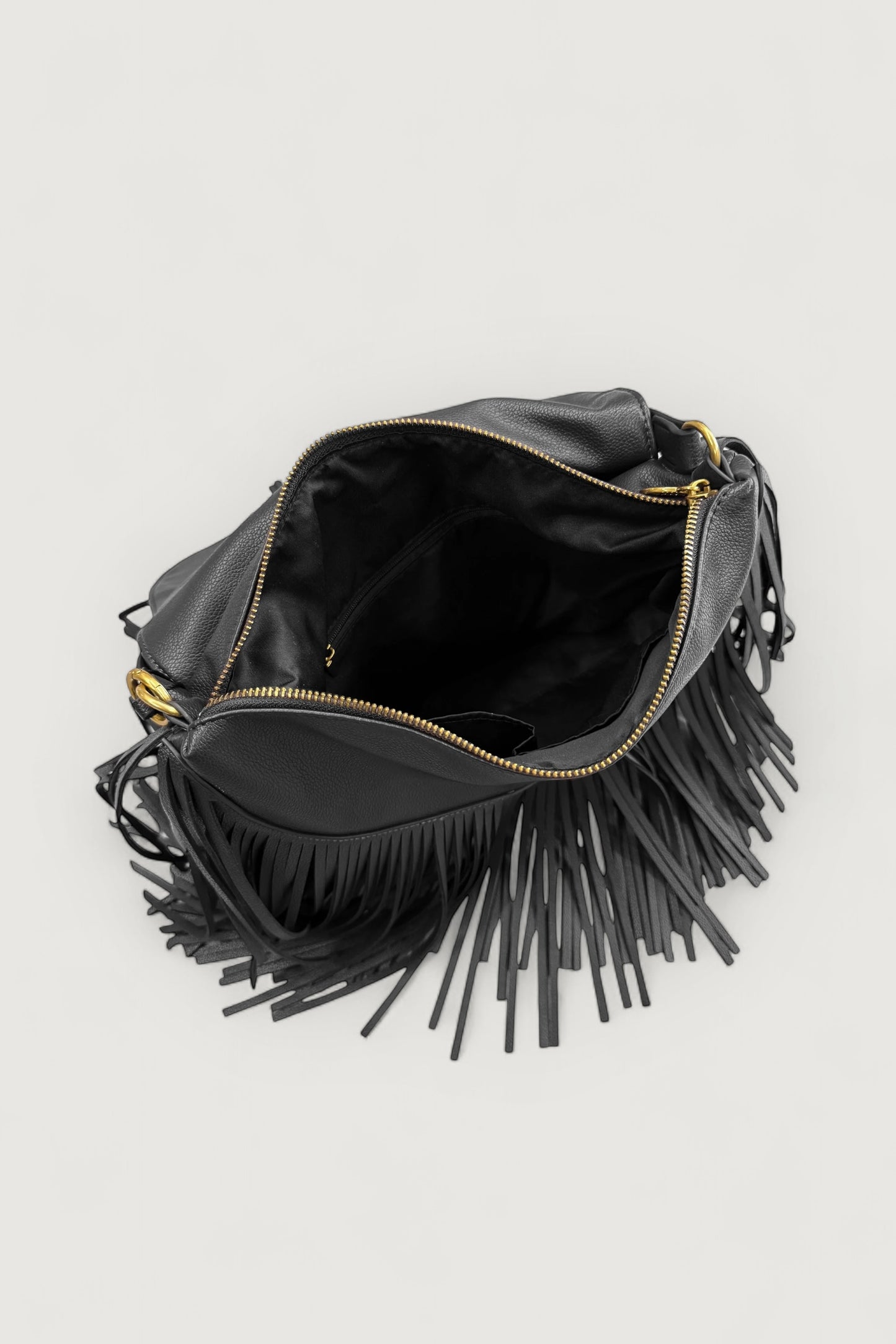 Mini fringe nero