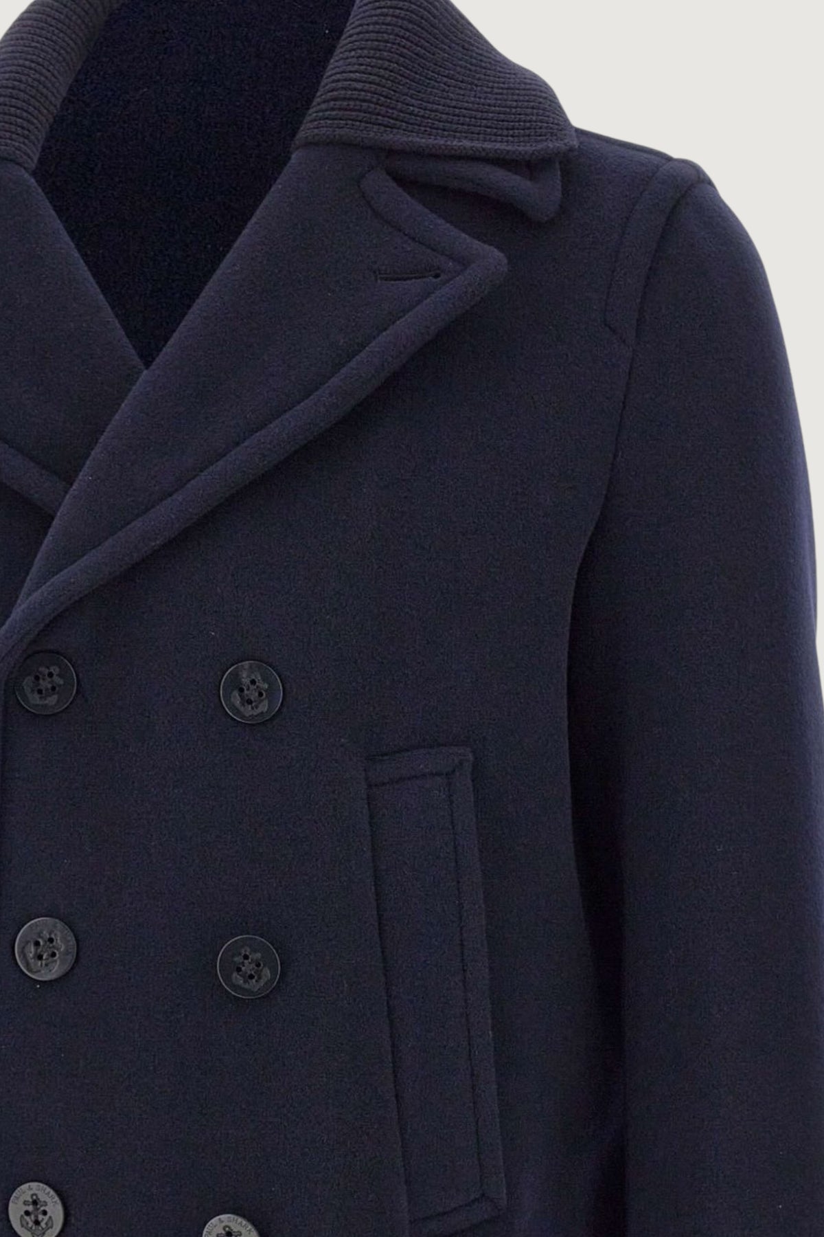 PAUL&SHARK-15312361 50-PEACOAT IN LANA