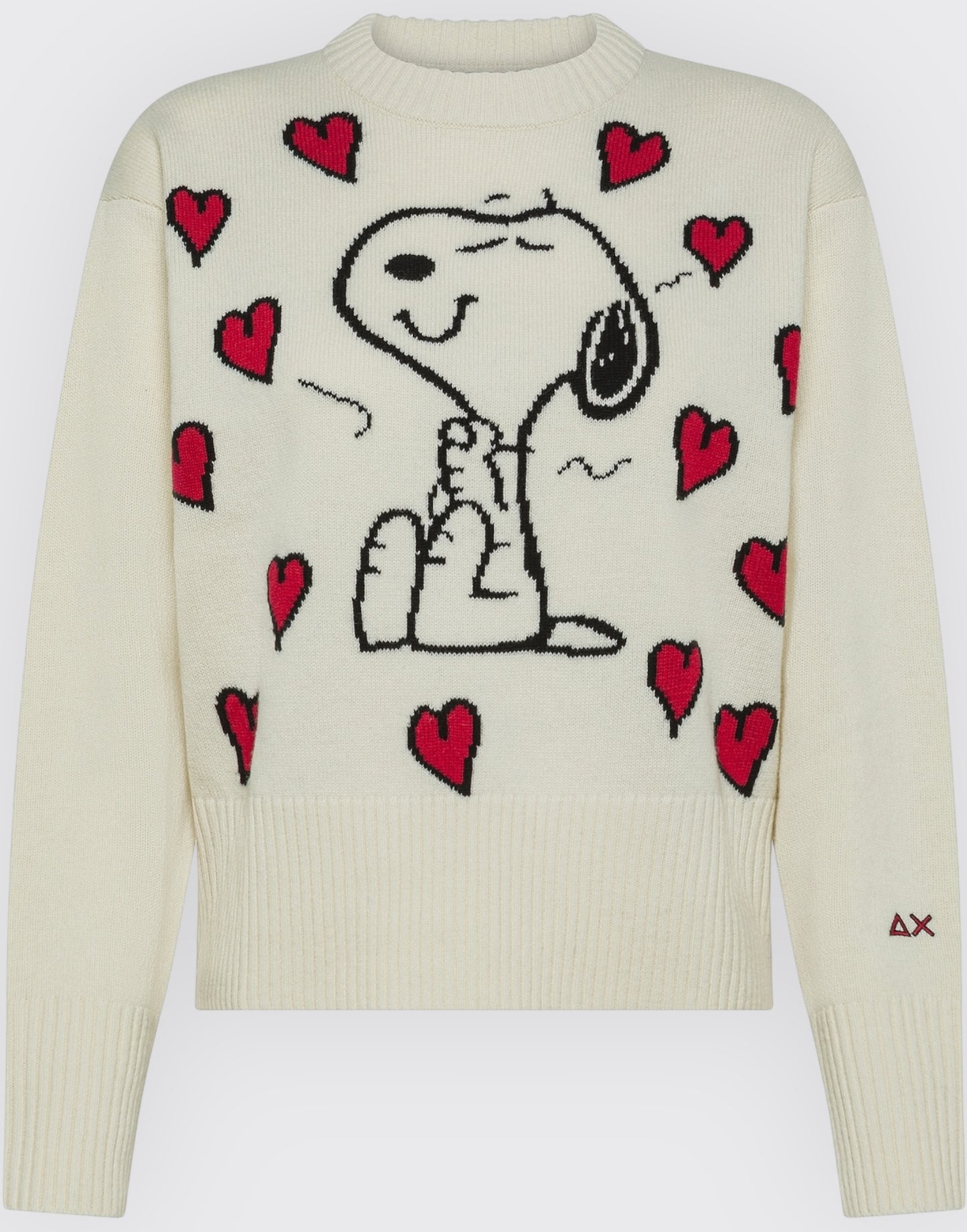 Sweater over peanuts