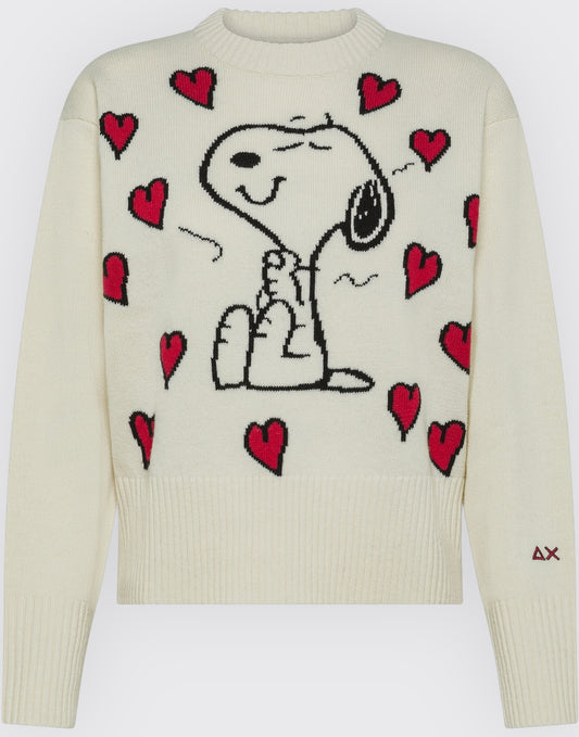 Sweater over peanuts