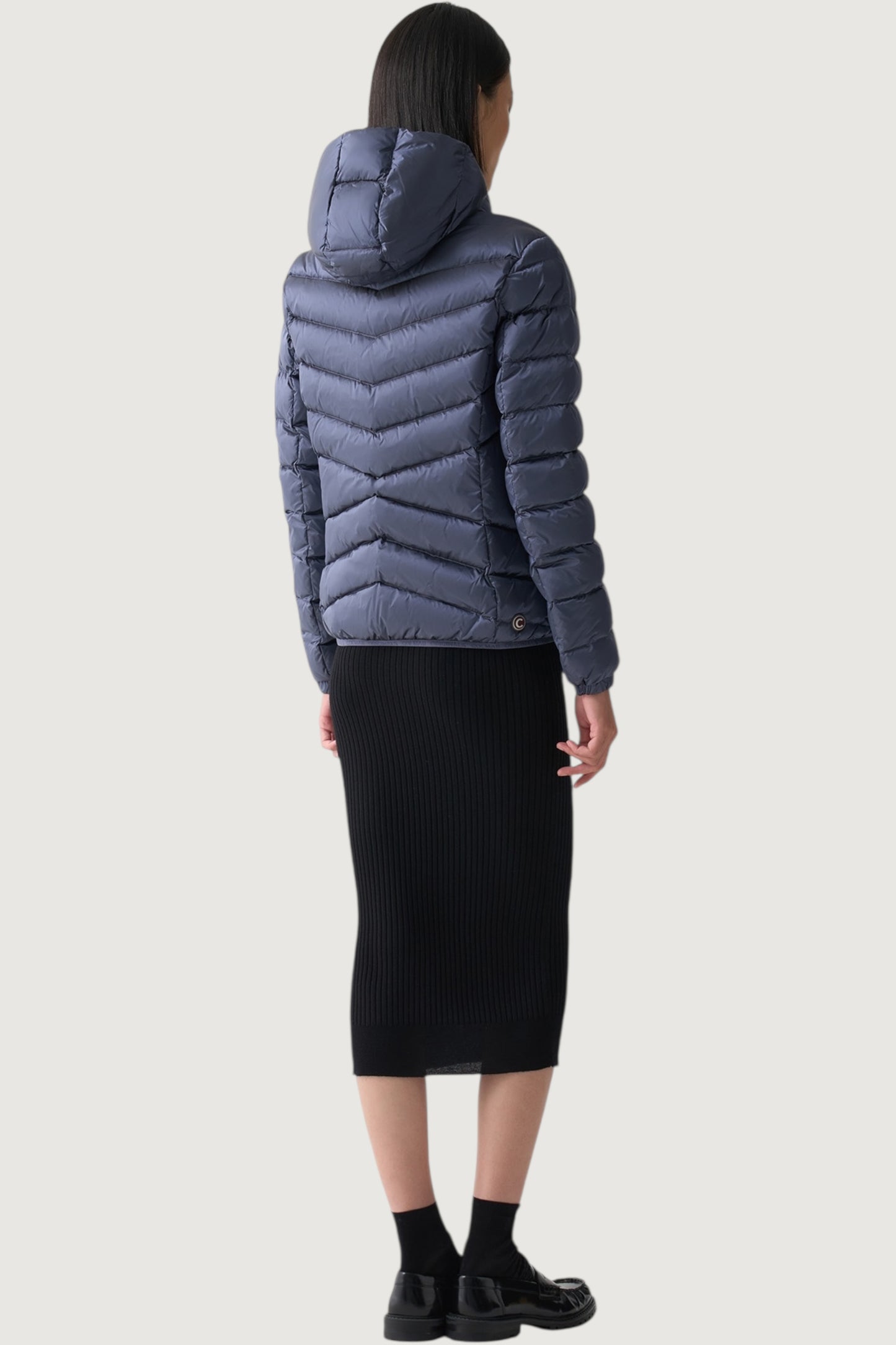 Piumino con cappuccio