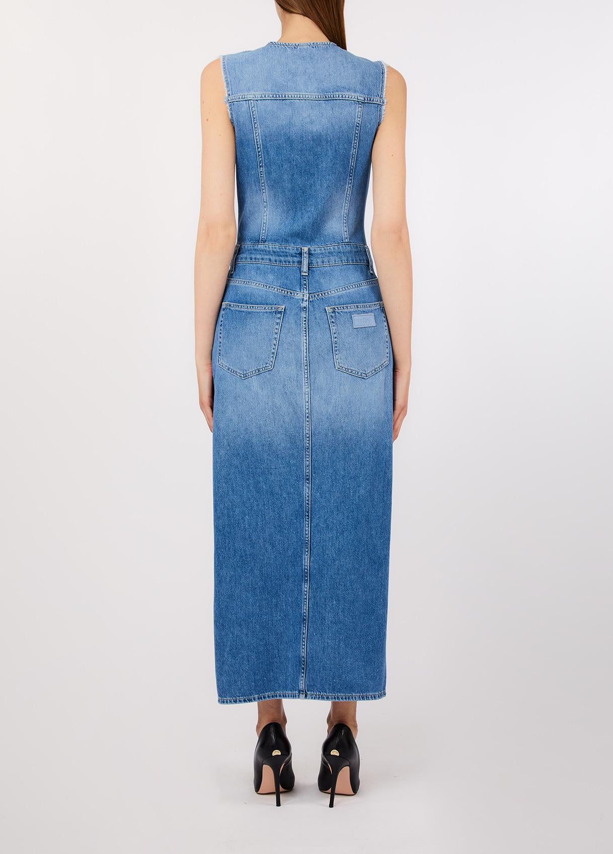 LIU JO BLUE DENIM-UA6123D0309 79021-DRESS