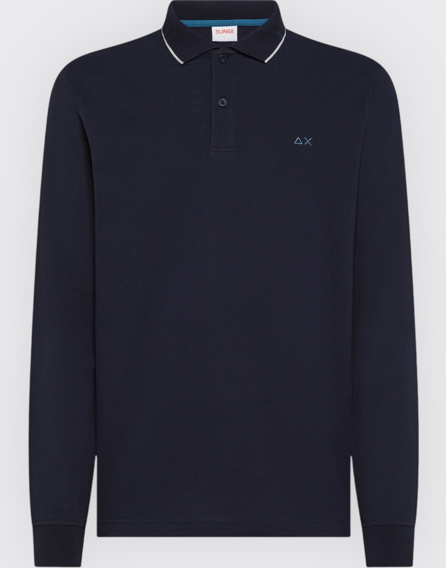 Polo small stripes collar