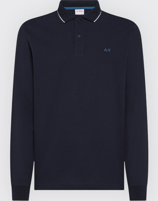 Polo small stripes collar