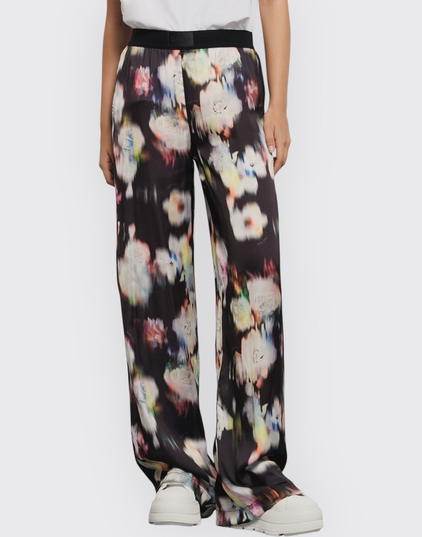 Pantalone morbido in raso