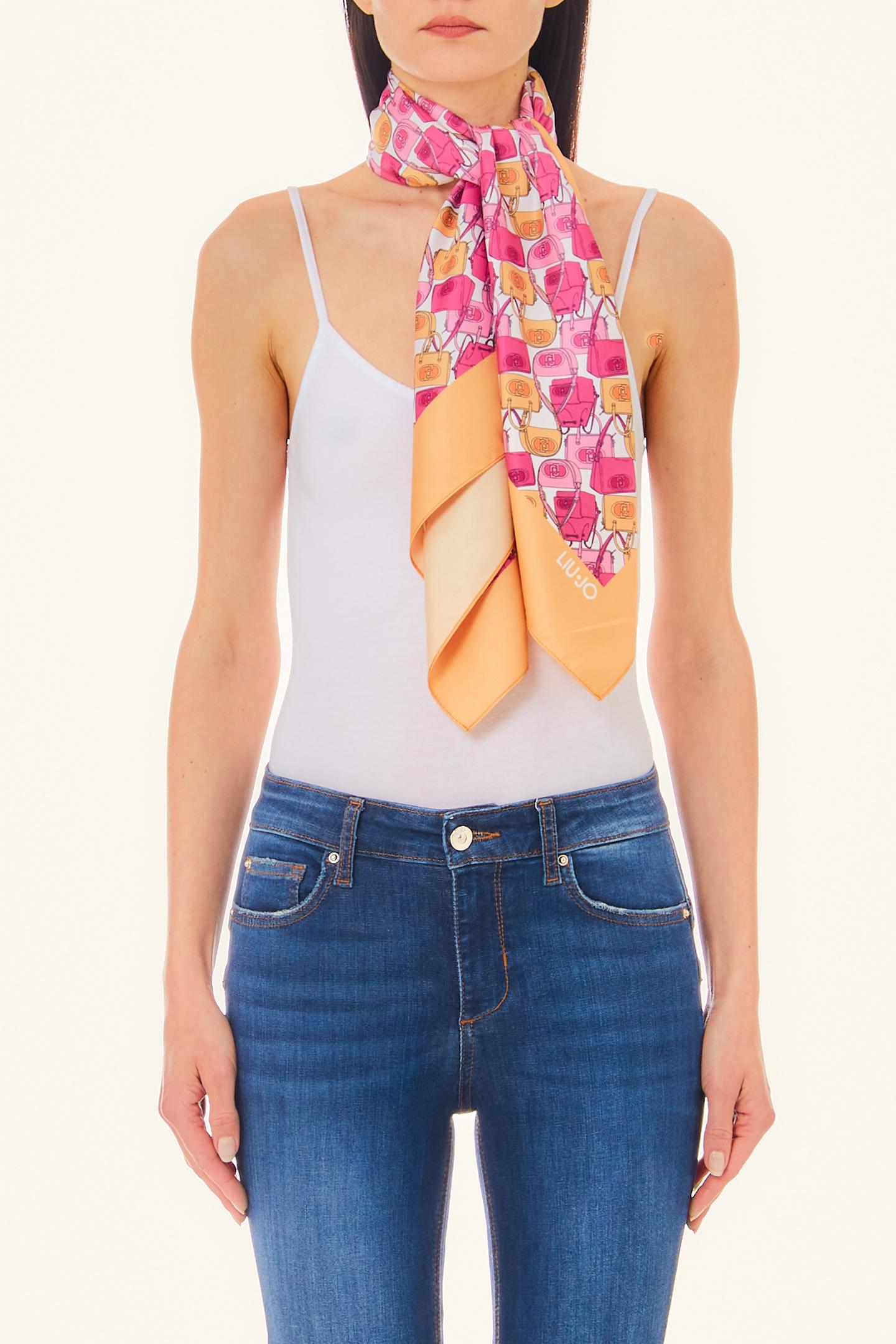 Foulard icon bag 90 x90