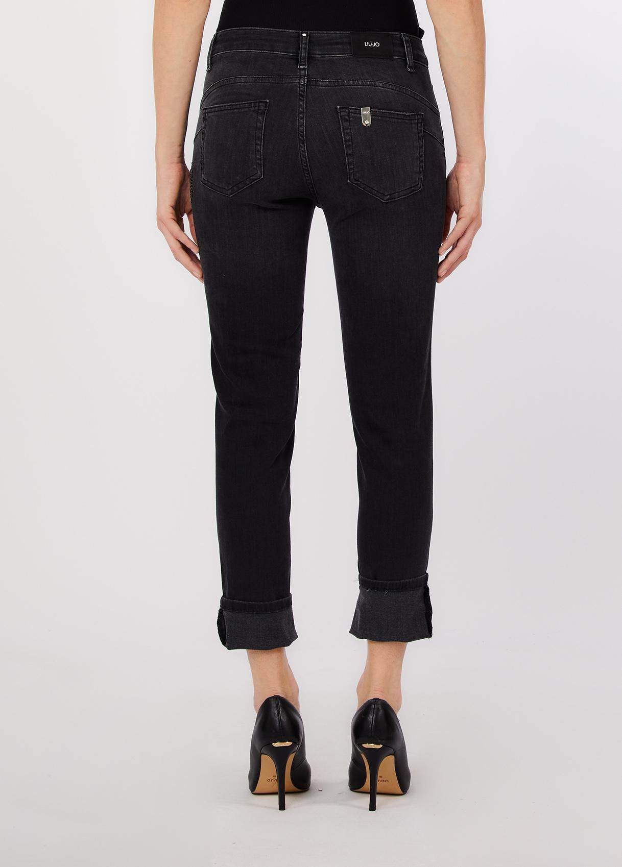 LIU JO BLUE DENIM-UA6001D4811 87501-PANTS