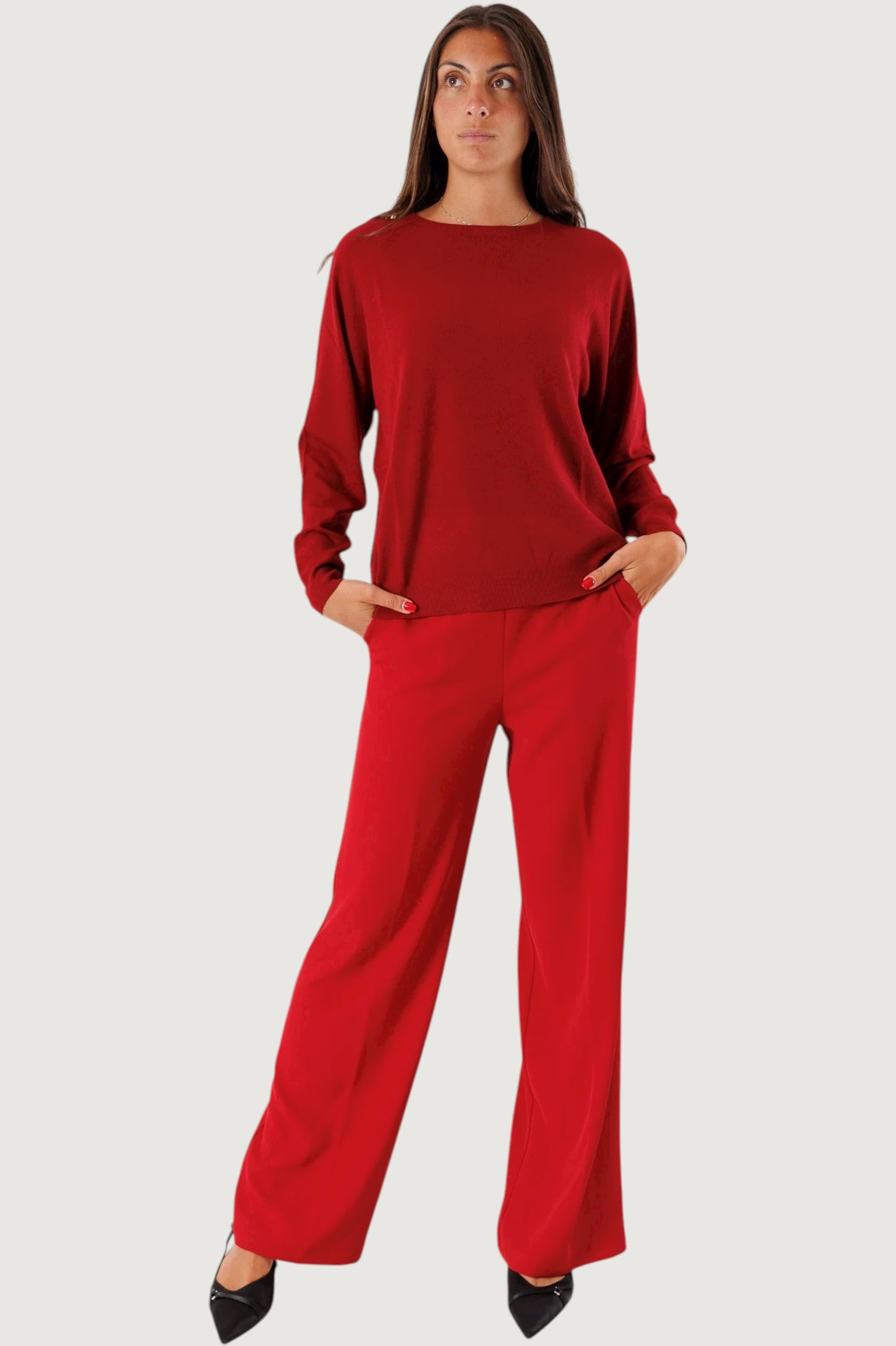 Girocollo over ciliegia