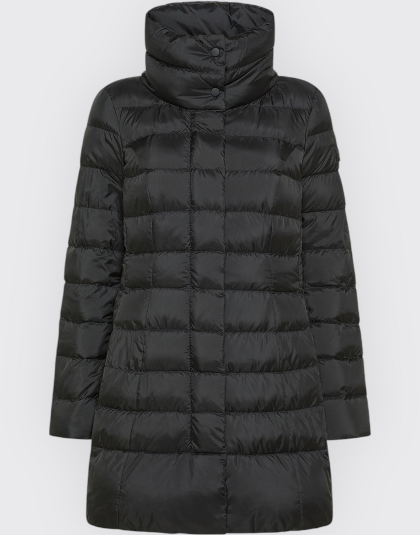 Sobchak mqn 03 piumino lungo e slim a collo alto