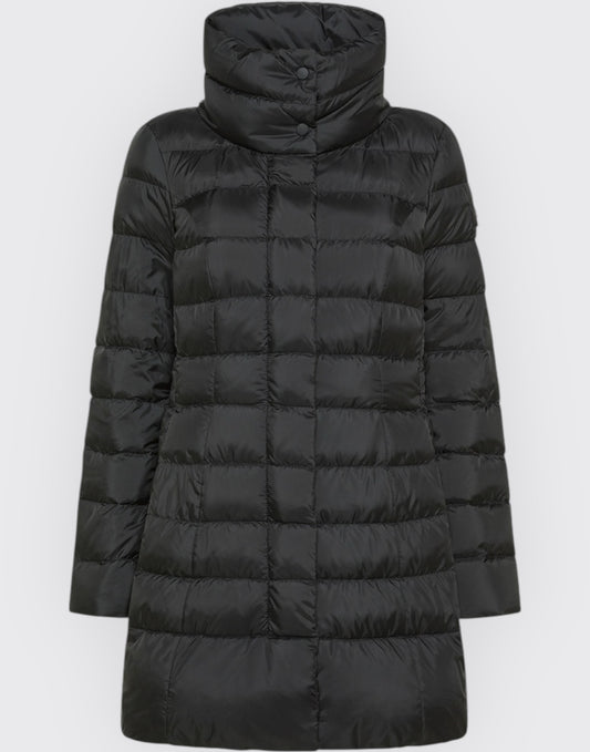 Sobchak mqn 03 piumino lungo e slim a collo alto