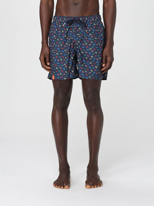 Swim pant tie pattern