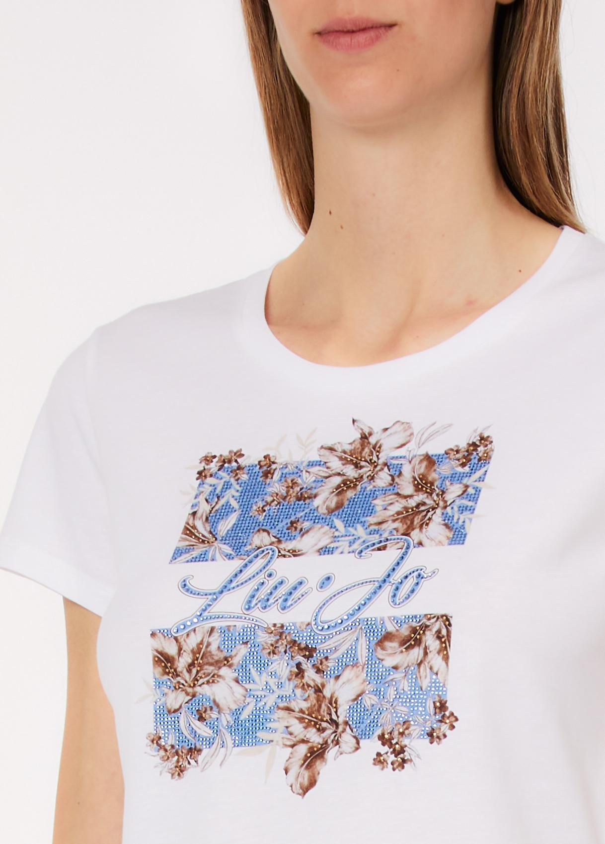 LIU JO WHITE-WA6493JS923 P9600-T-SHIRT
