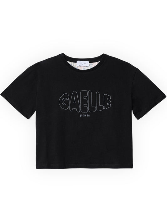 T-shirt con apertura