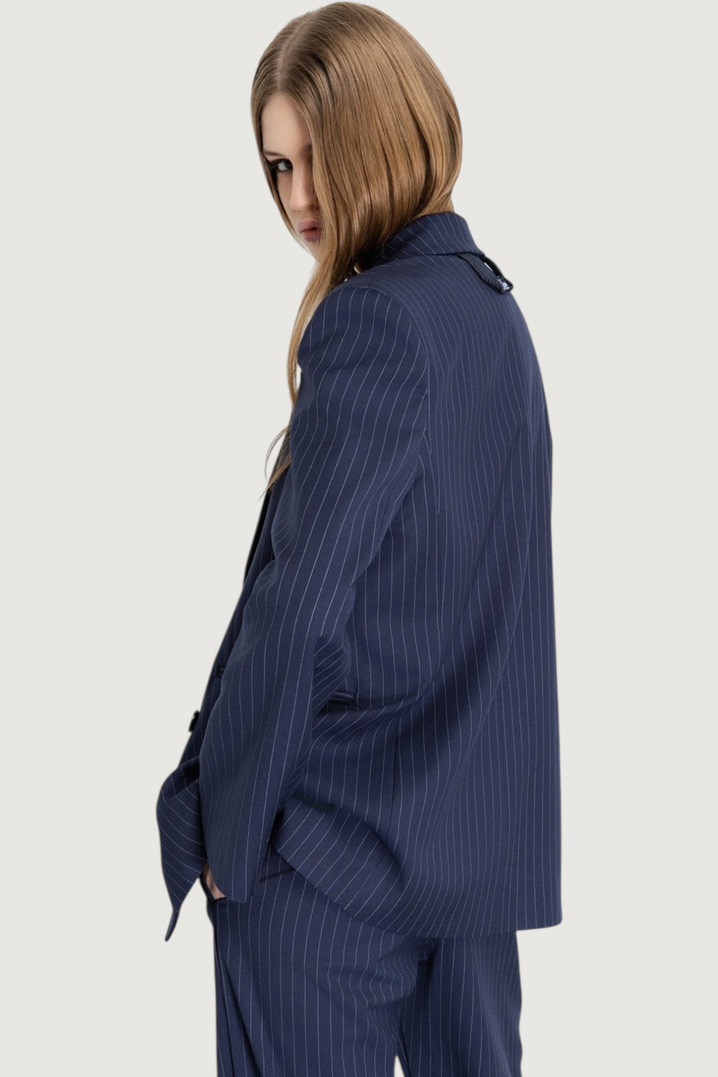 Blazer lungo sfiancato