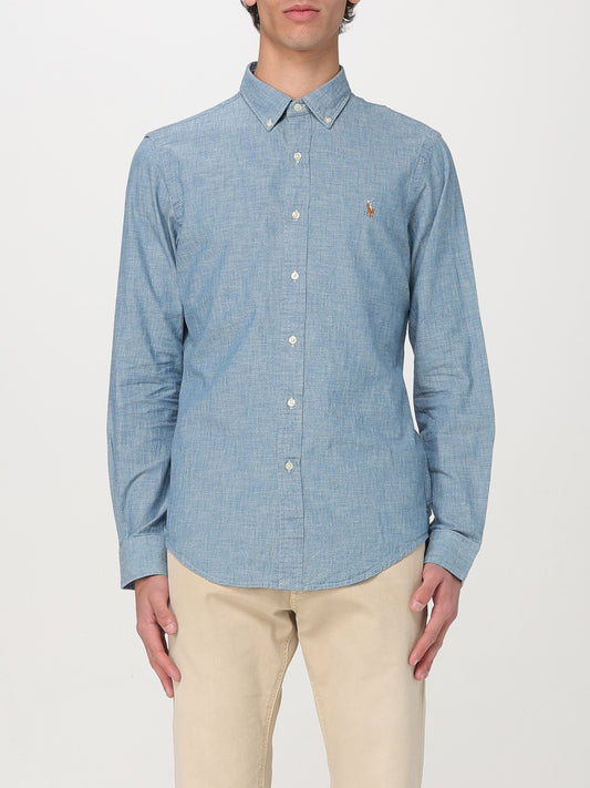 POLO RALPH LAUREN UOMO-710548538 001-Camicia in chambray