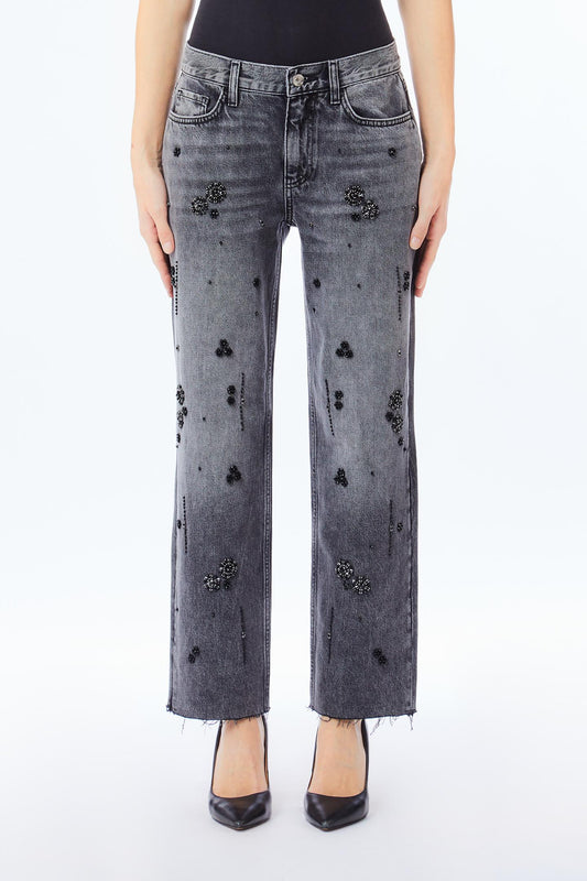 Pant. straight l.w.