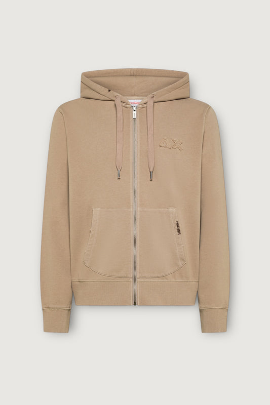 SUN68-F36121 98-HOODIE VINTAGE 