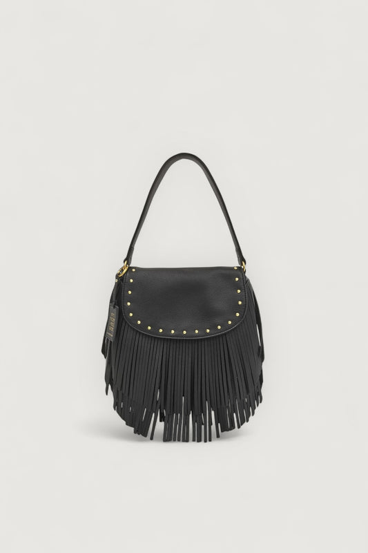 Mini fringe nero