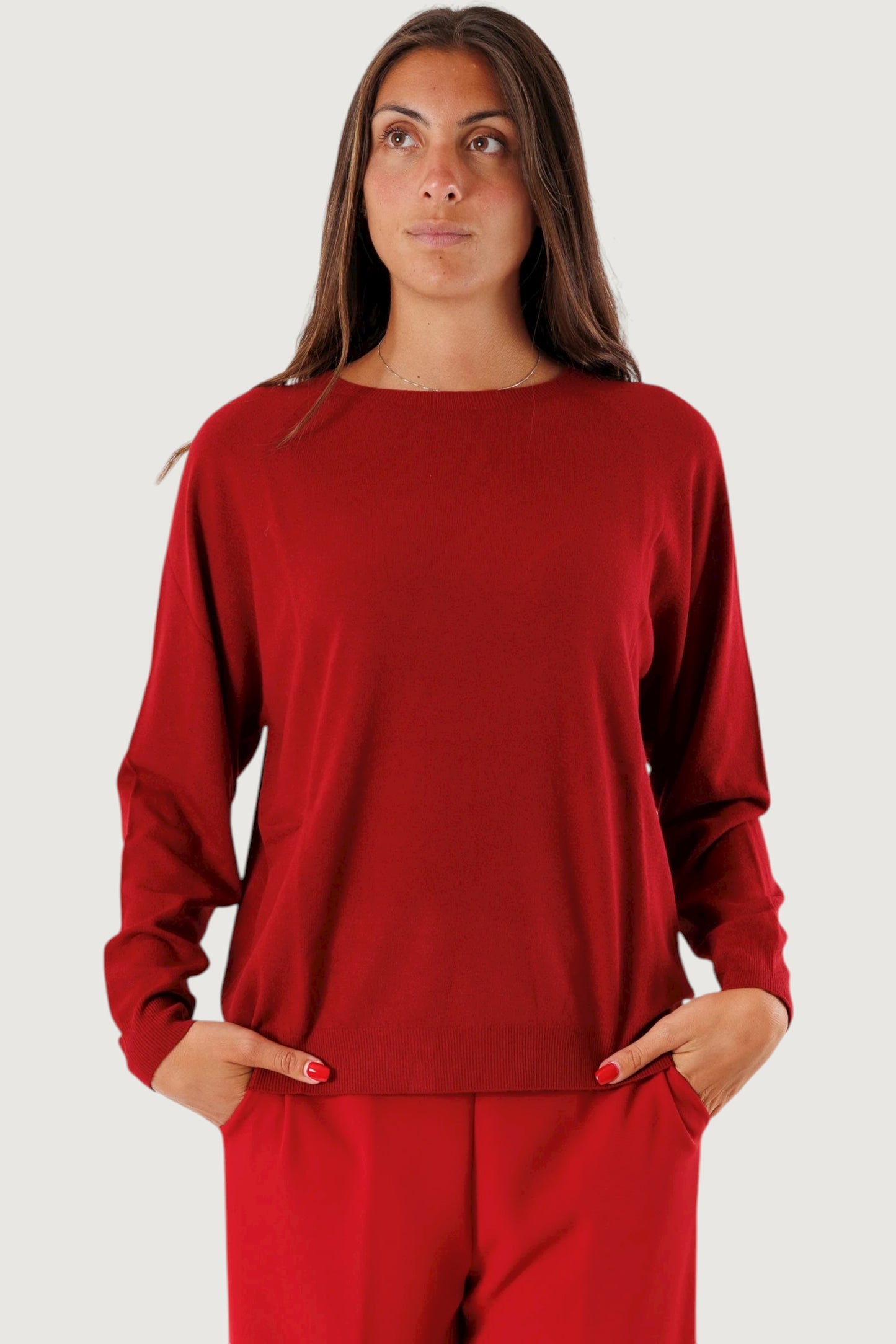 Girocollo over ciliegia