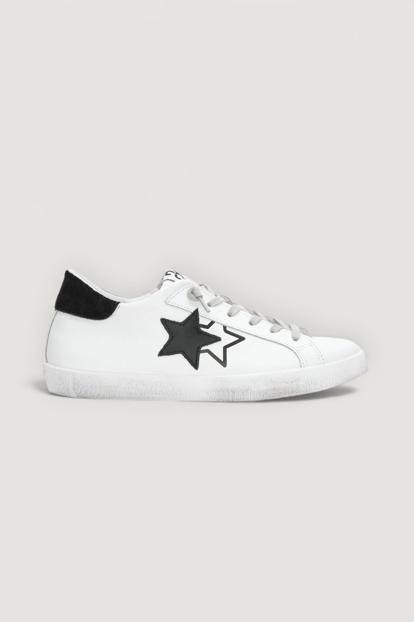 Sneakers prime star bianco/nero